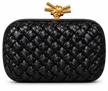 Load image into Gallery viewer, Vegan woven evening handbags
