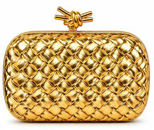 Load image into Gallery viewer, Vegan woven evening handbags
