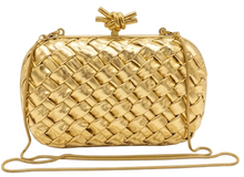 Load image into Gallery viewer, Vegan woven evening handbags
