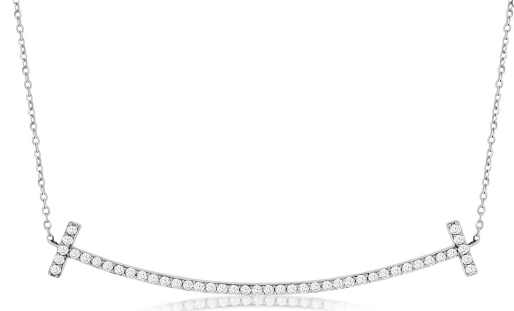 Diamond Smile Necklace