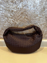 Load image into Gallery viewer, Vegan Woven Knotted Hobo Bag
